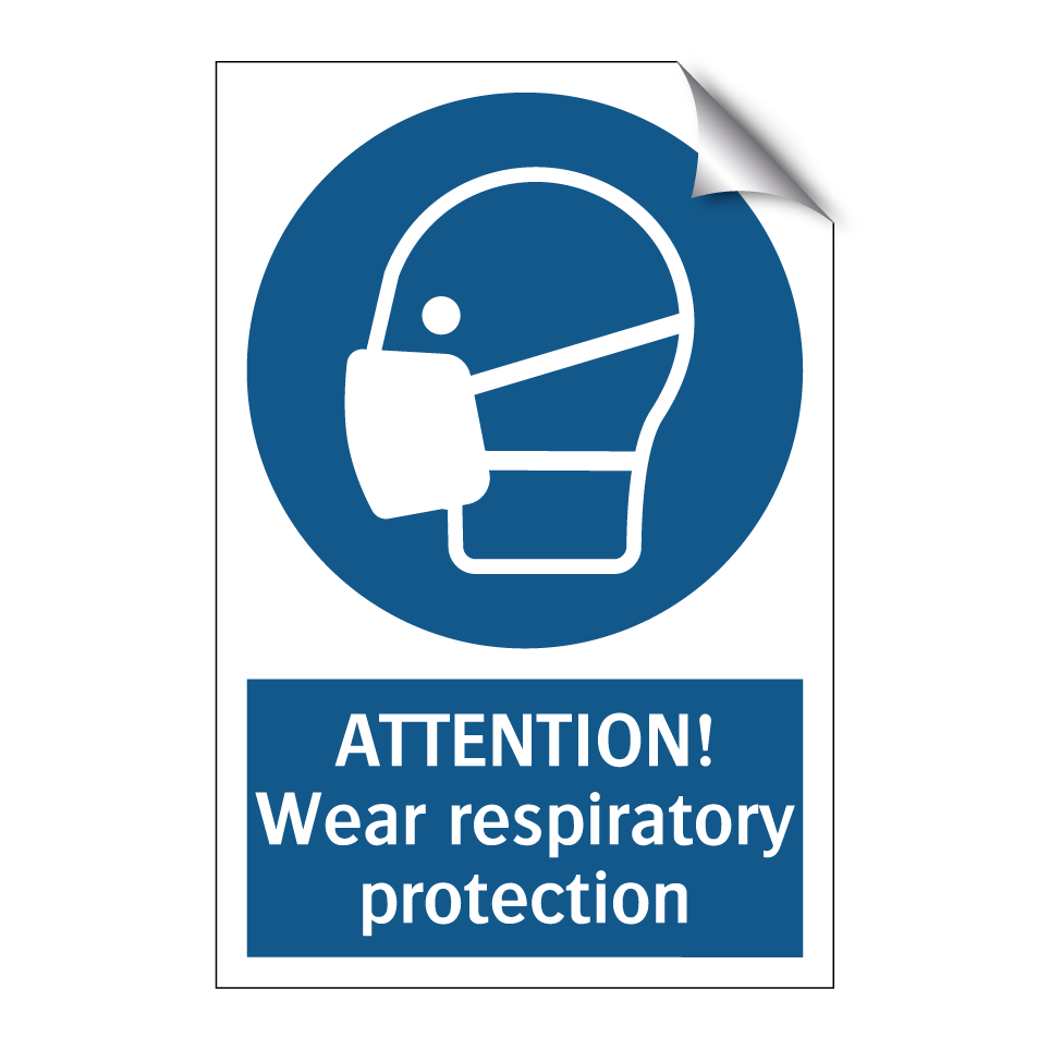 ATTENTION! Wear respiratory protection