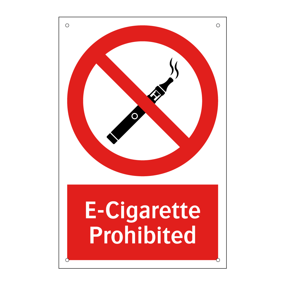 E-Cigarette Prohibited