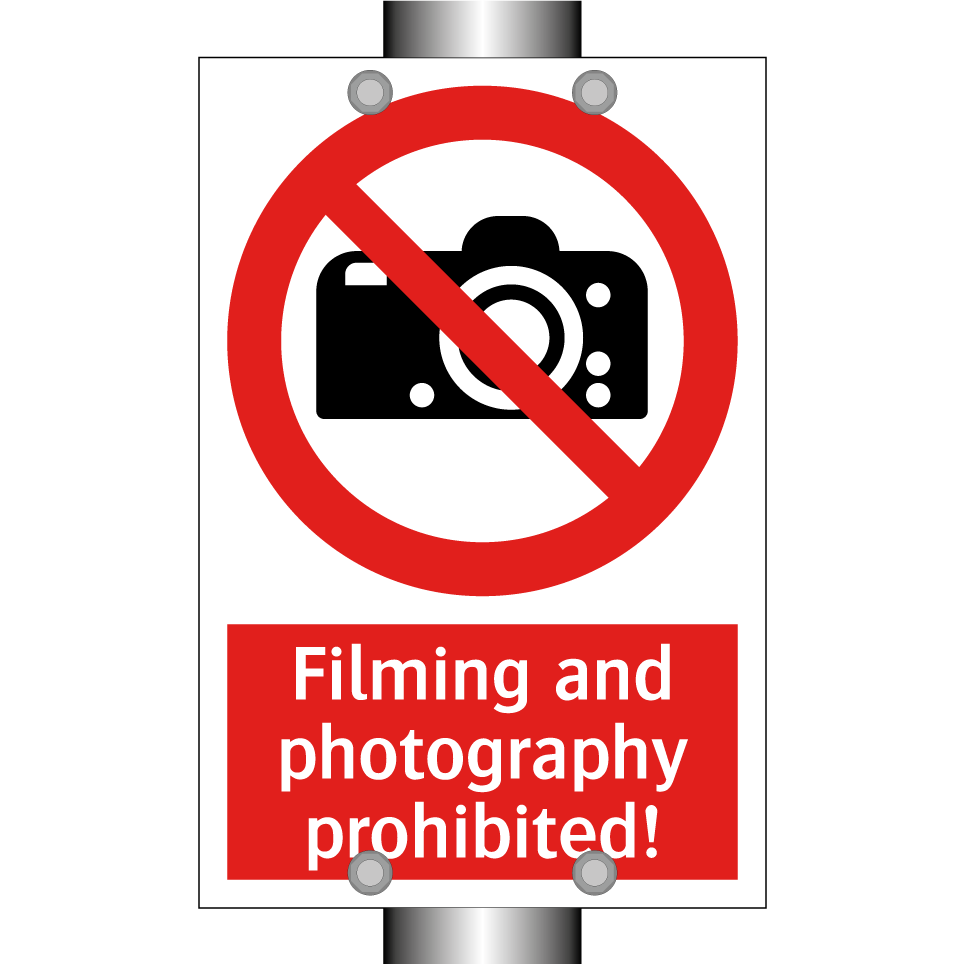 Filming and photography prohibited!