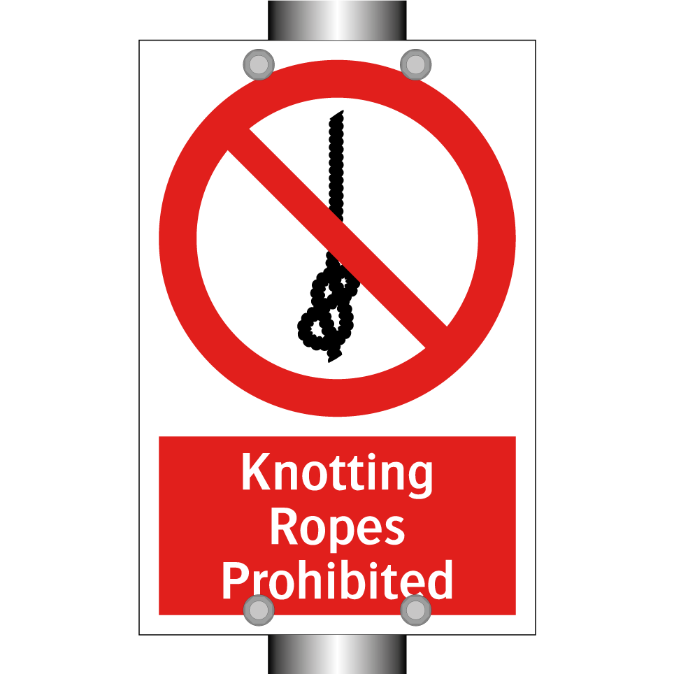 Knotting Ropes Prohibited