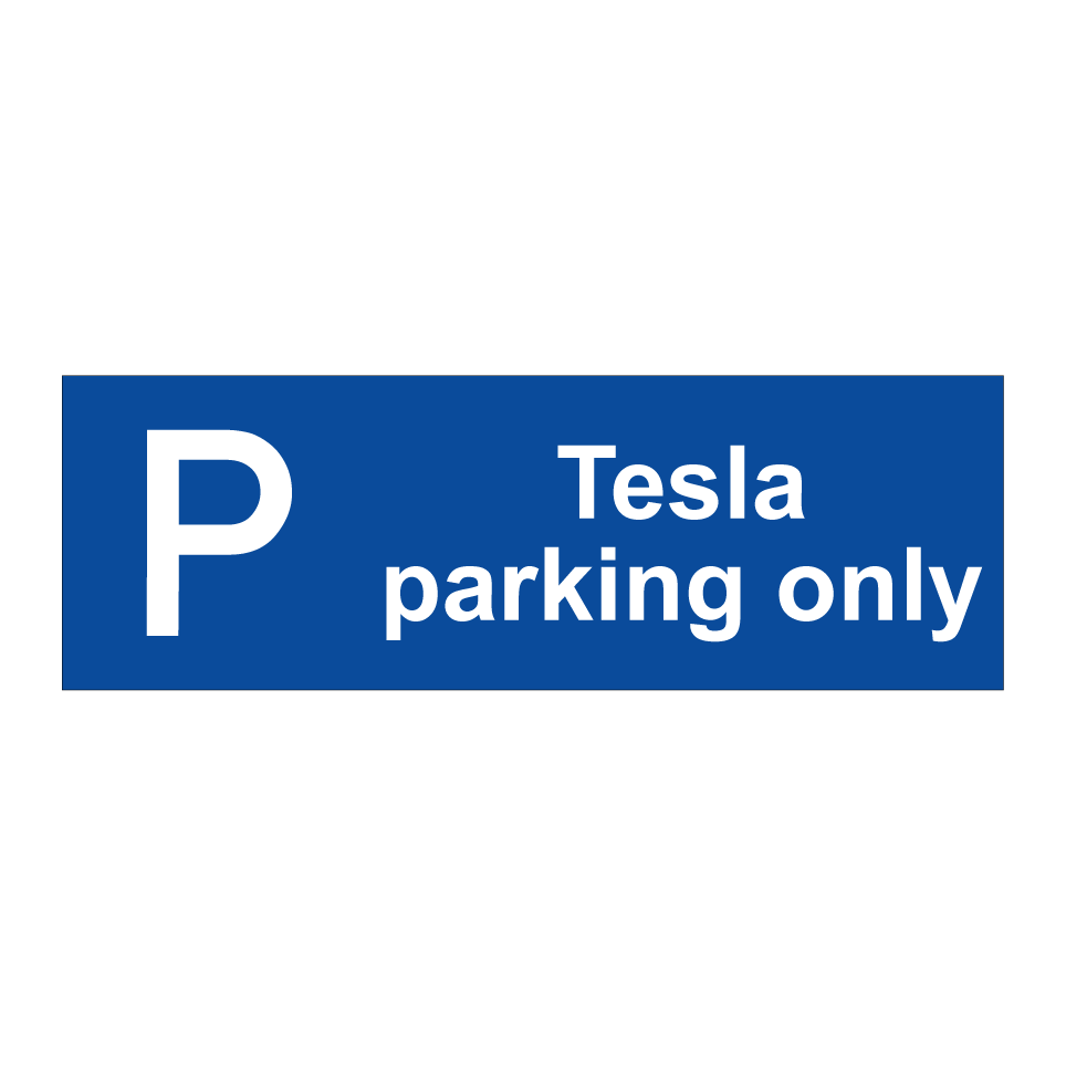 Tesla parking only