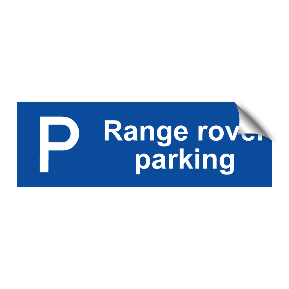 Range rover parking