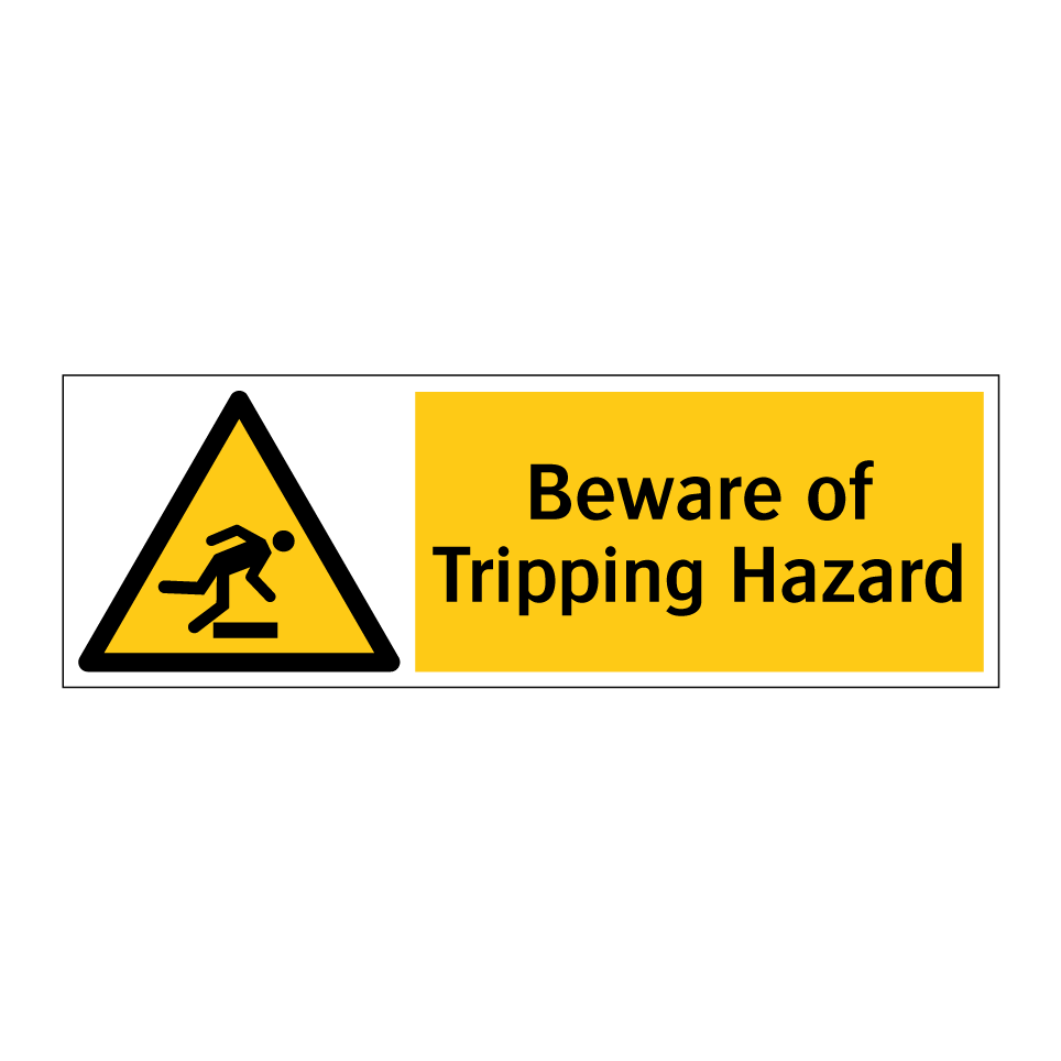 Beware of Tripping Hazard