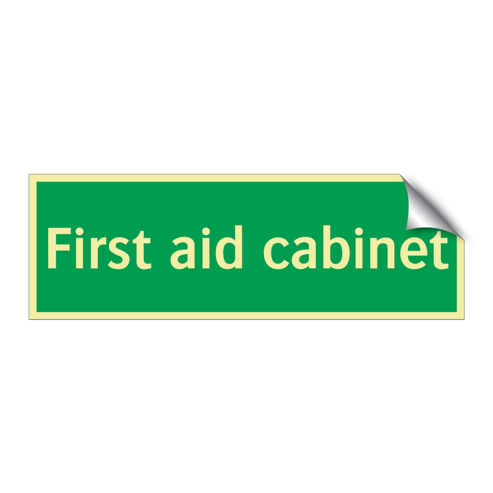 First aid cabinet