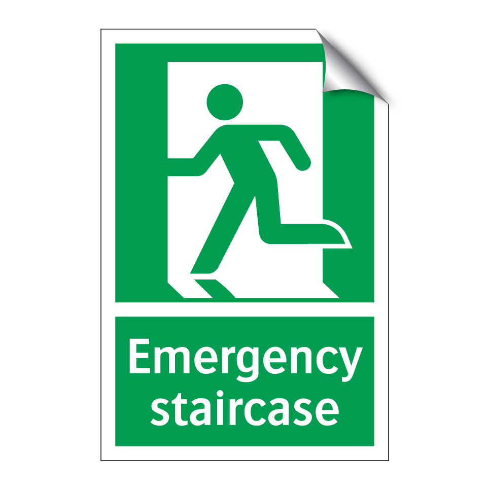 Emergency staircase