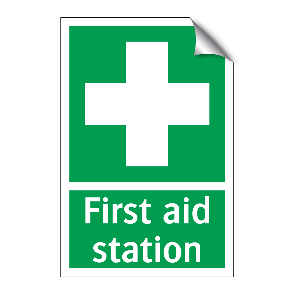 First aid station
