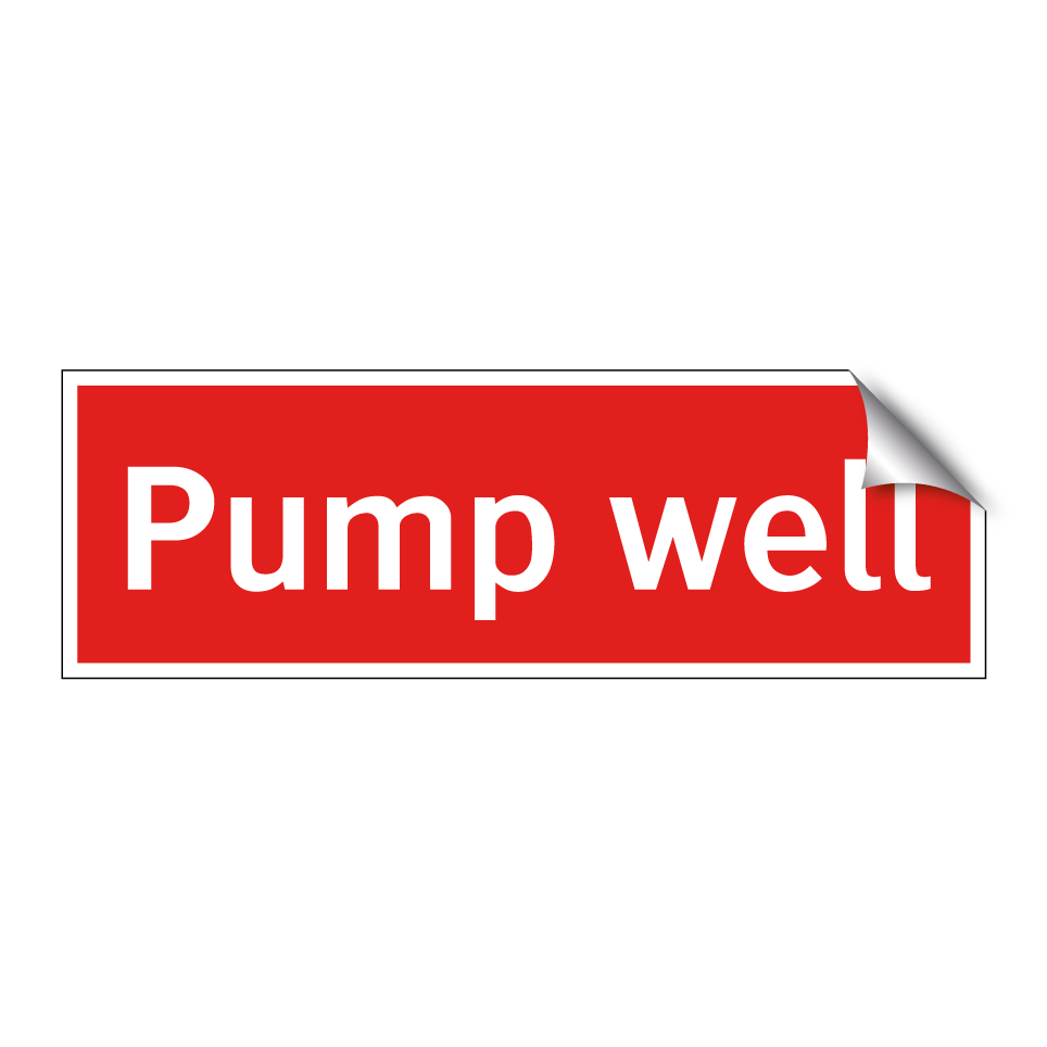 Pump well