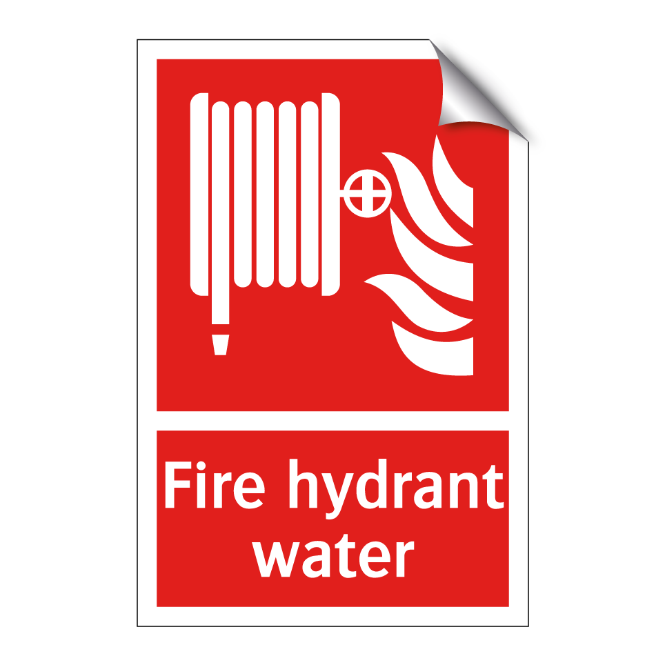 Fire hydrant water