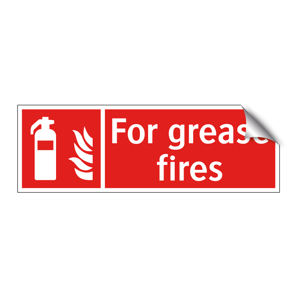 For grease fires