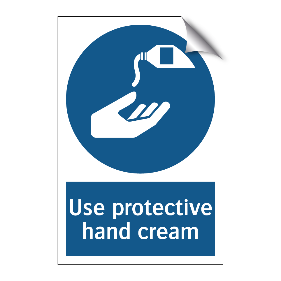 Use protective hand cream