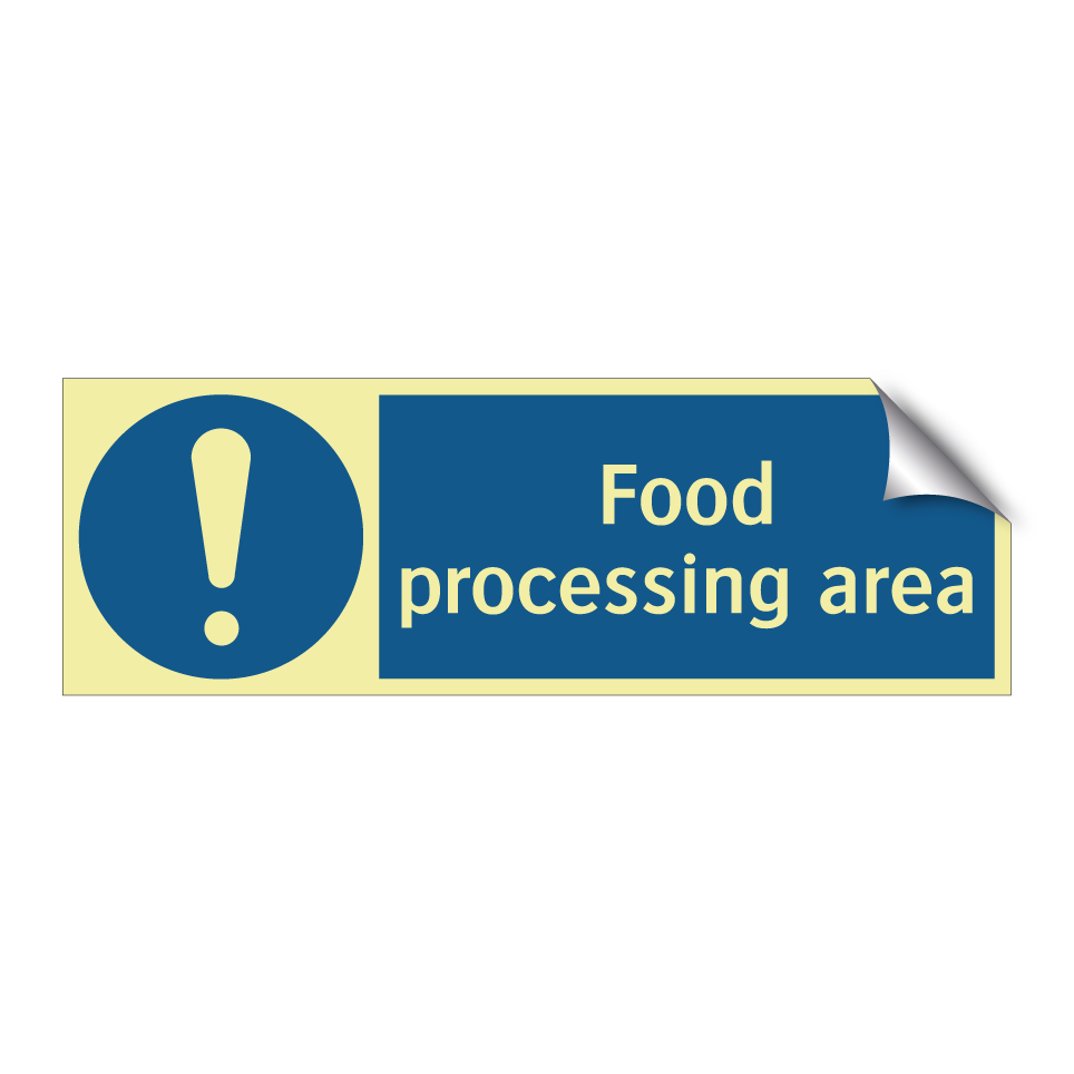 Food processing area