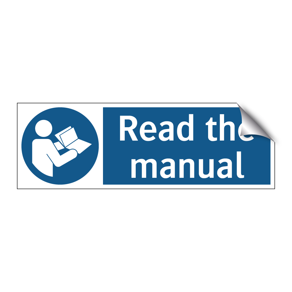 Read the manual