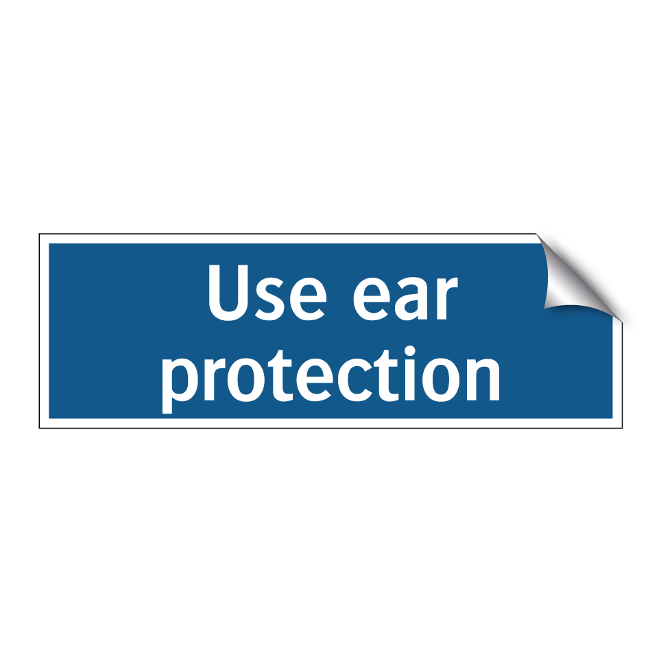 Use ear protection