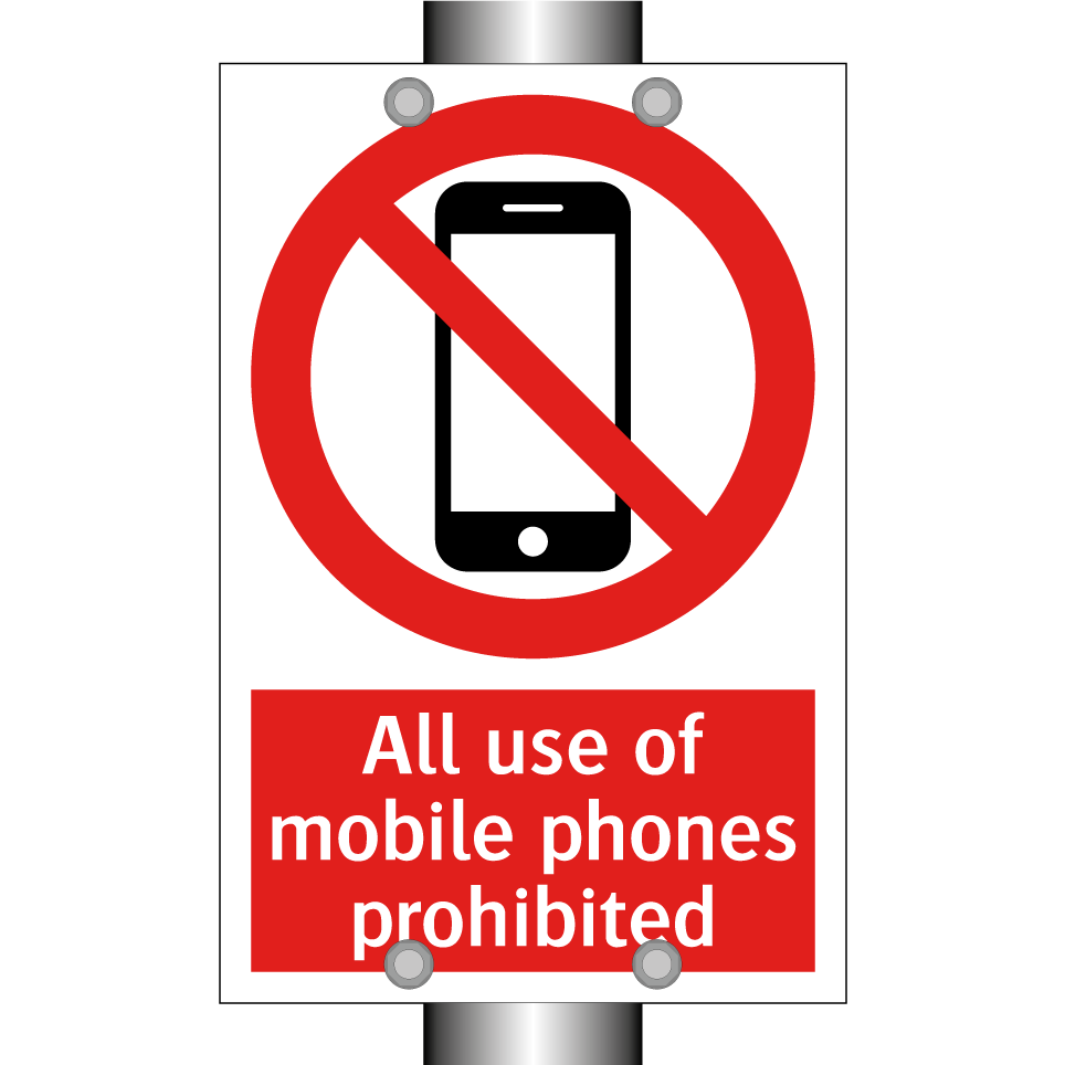 All use of mobile phones prohibited