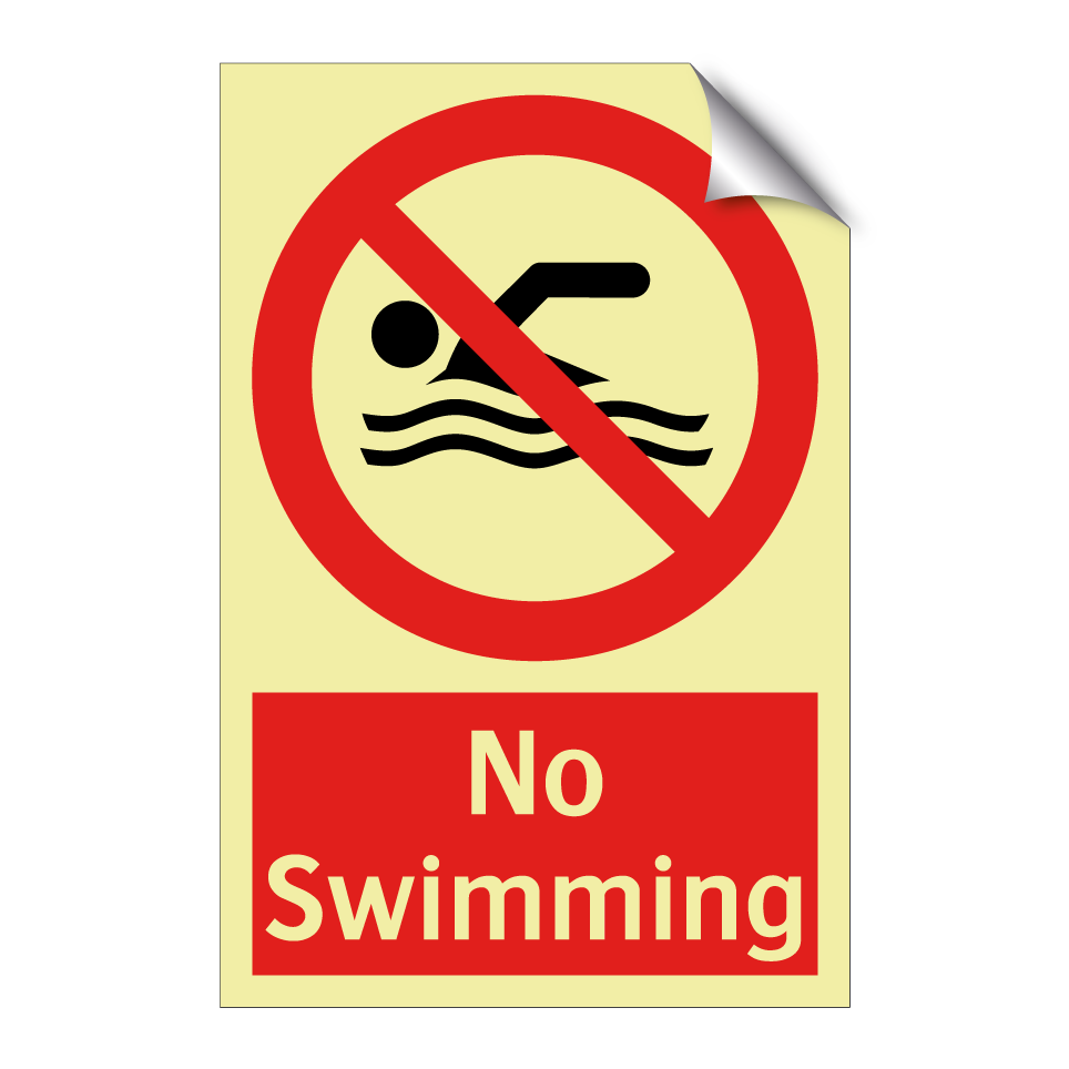 No Swimming