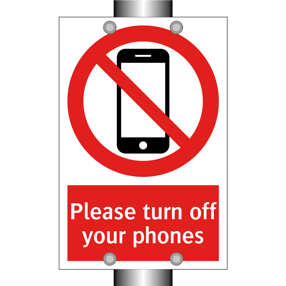 Please turn off your phones
