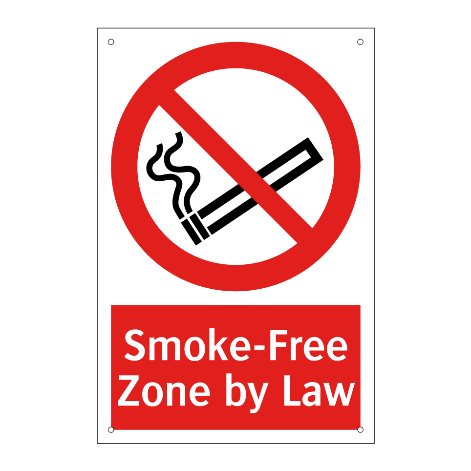 Smoke-Free Zone by Law