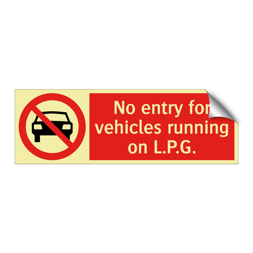 No entry for vehicles running on L.P.G.