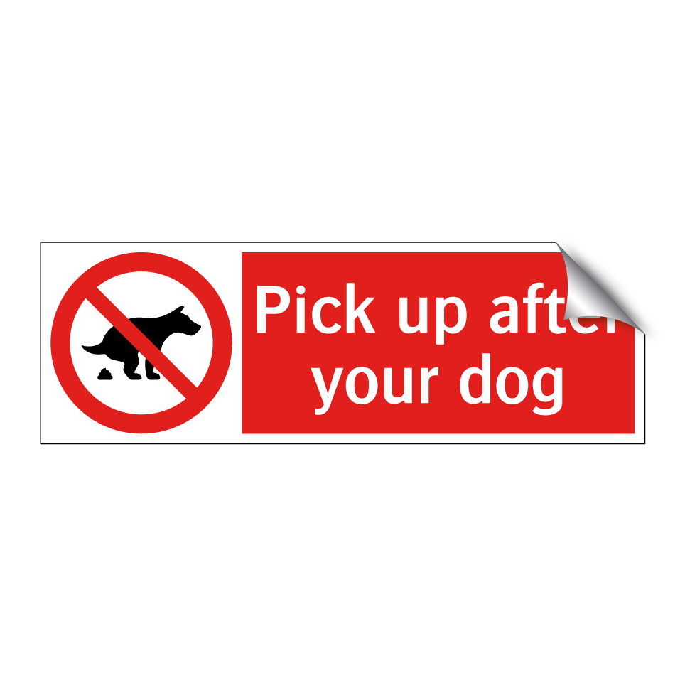 Pick up after your dog