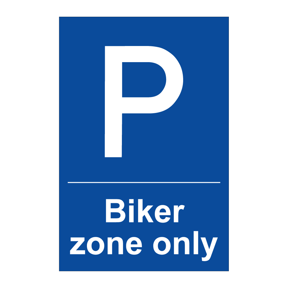 Biker zone only