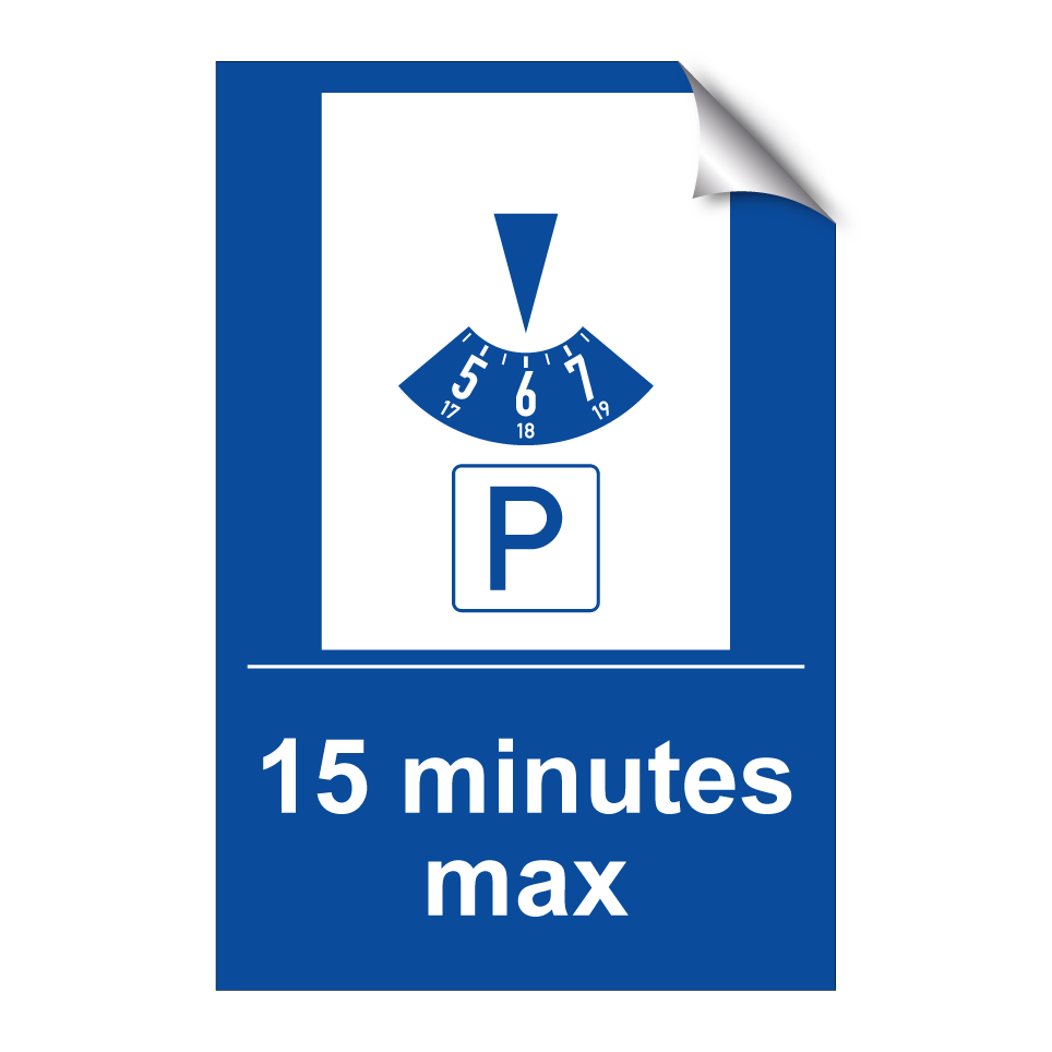 15 minutes max