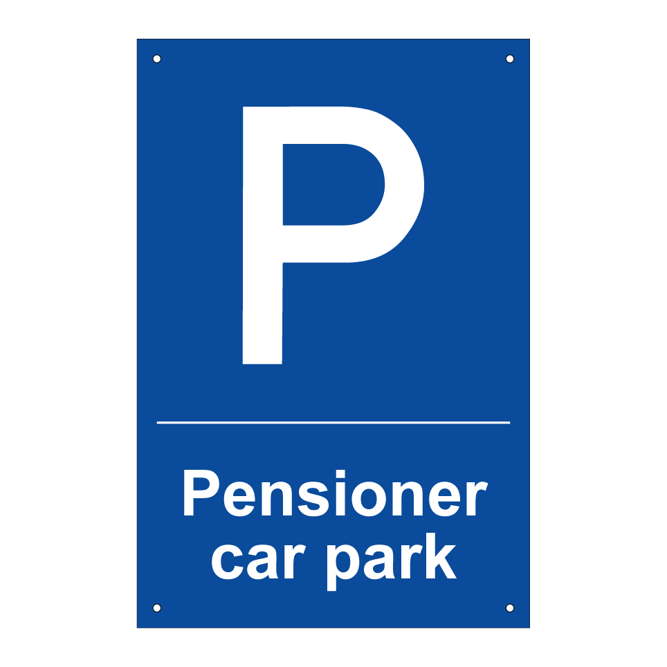 Pensioner car park