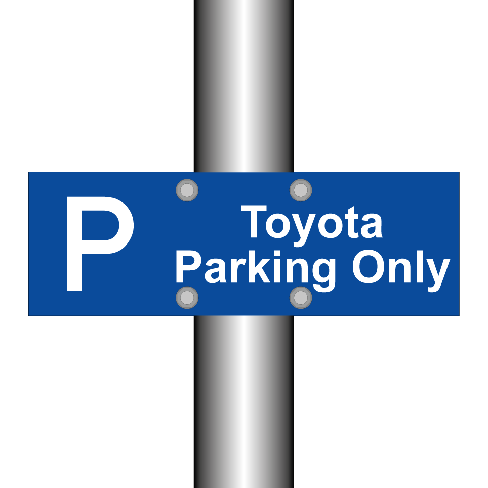 Toyota Parking Only