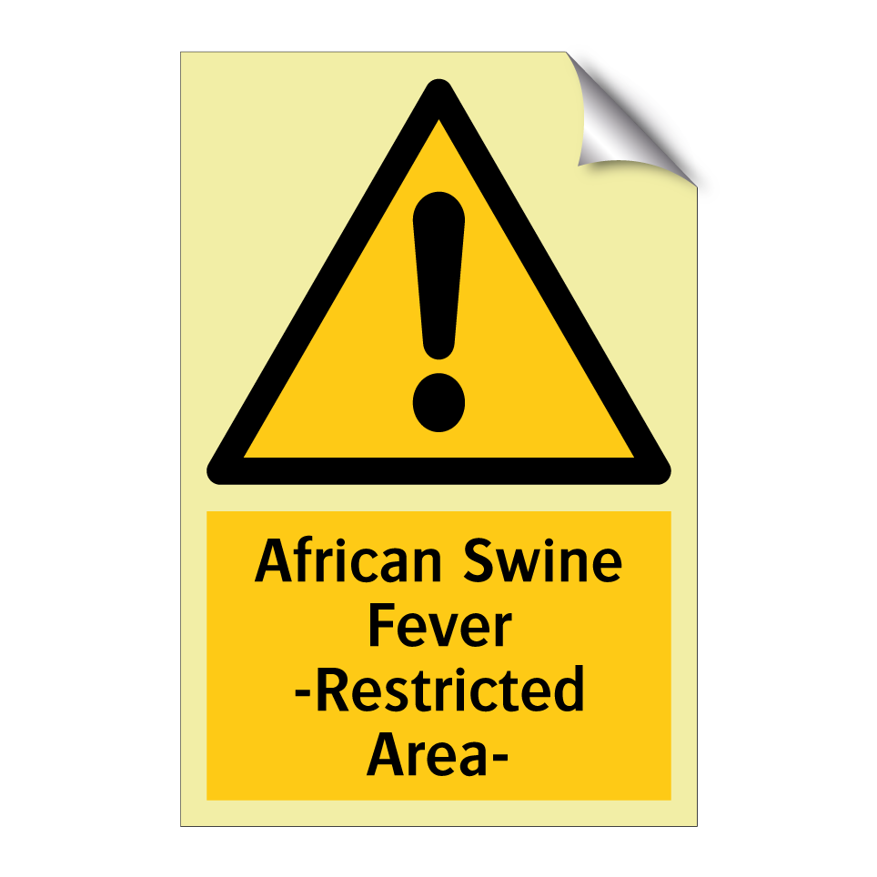 African Swine Fever -Restricted Area-