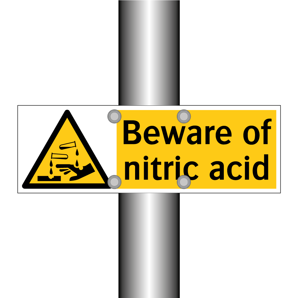 Beware of nitric acid