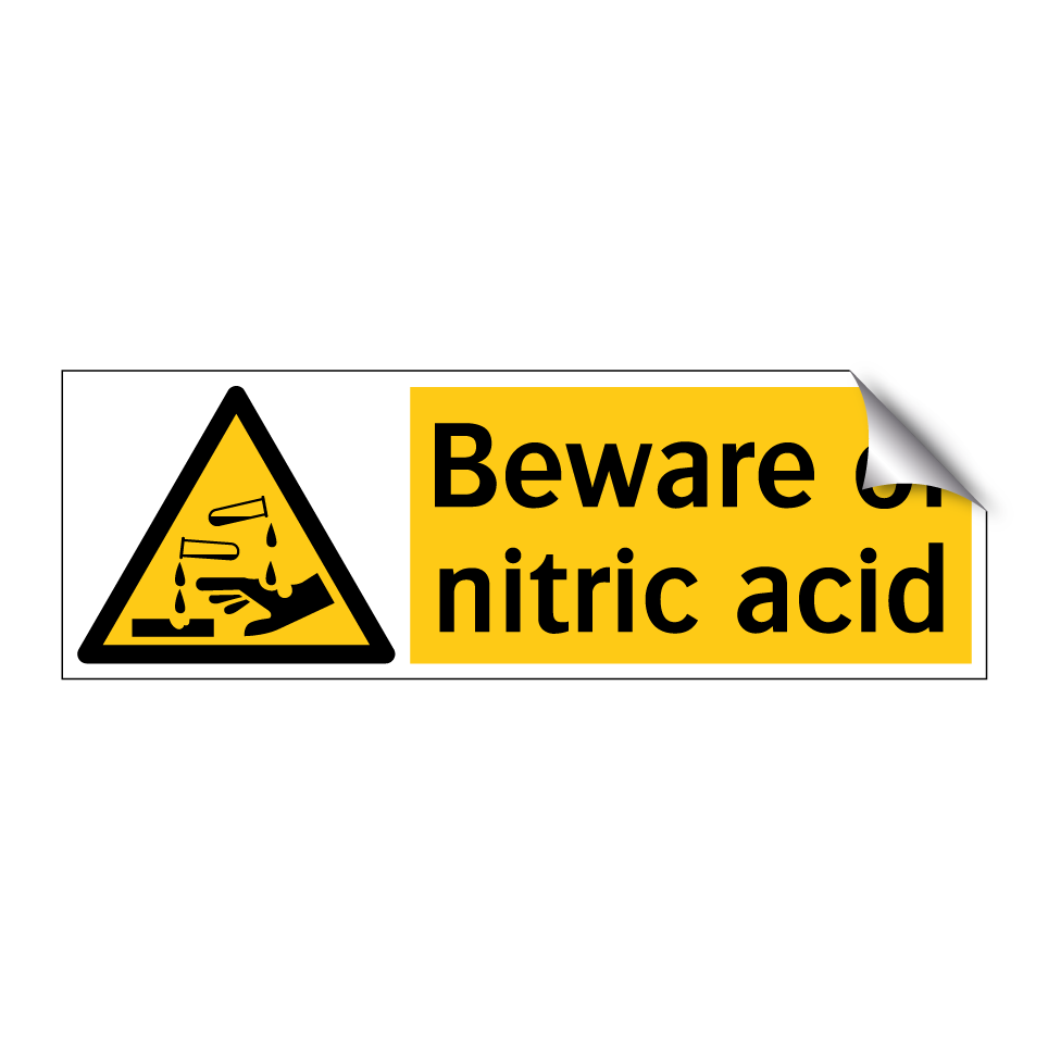 Beware of nitric acid