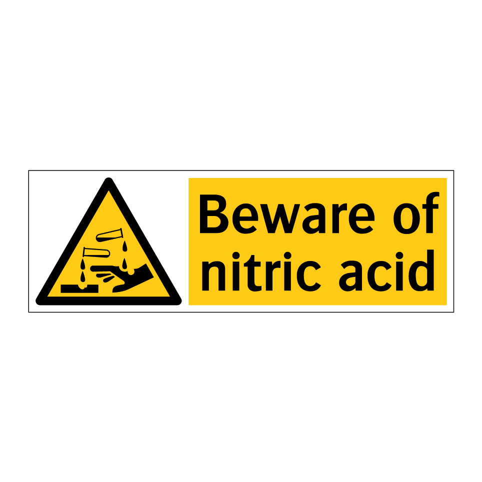 Beware of nitric acid