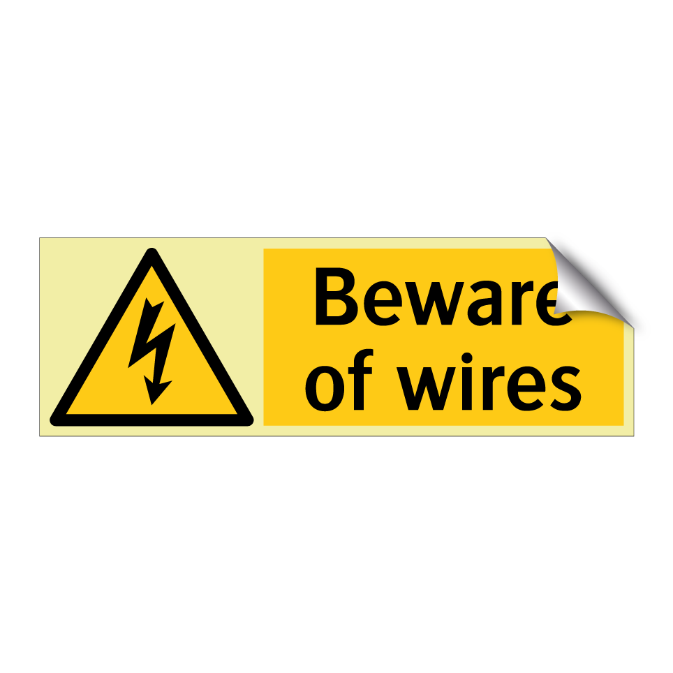 Beware of wires