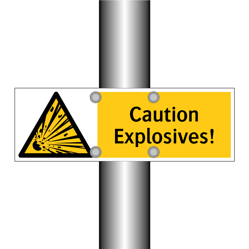 Caution Explosives!