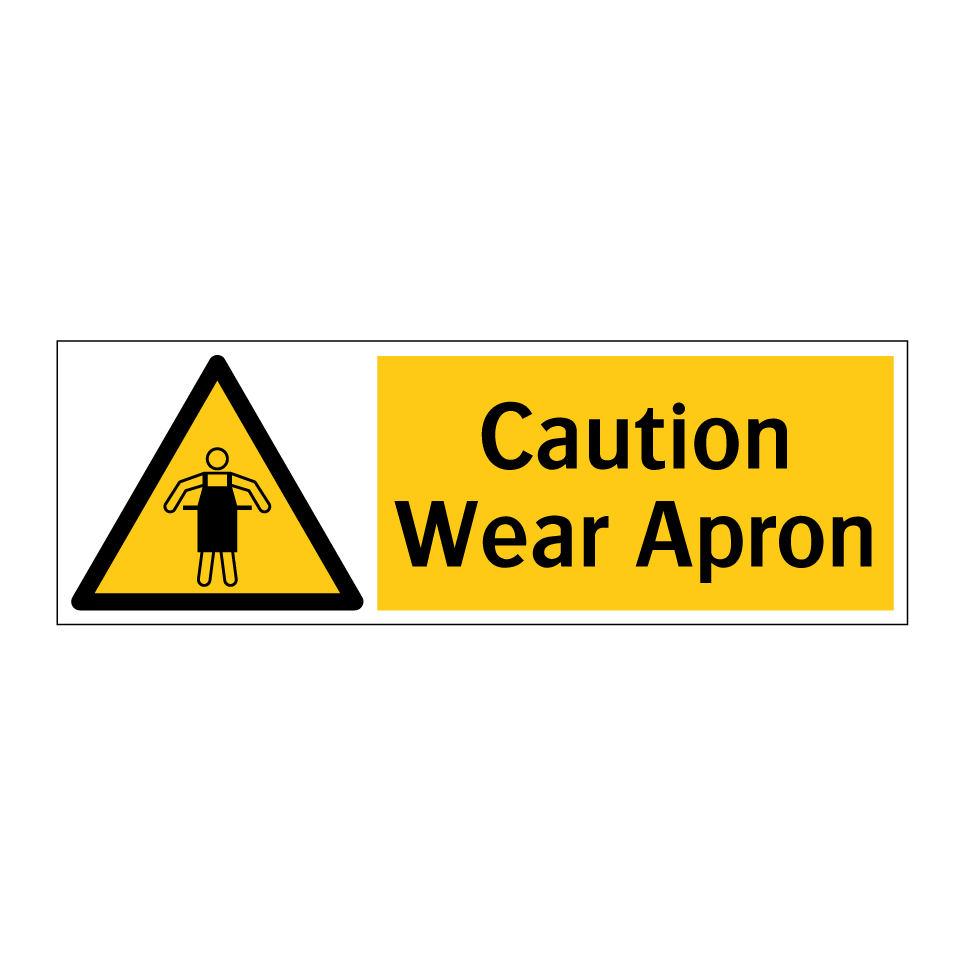 Caution Wear Apron