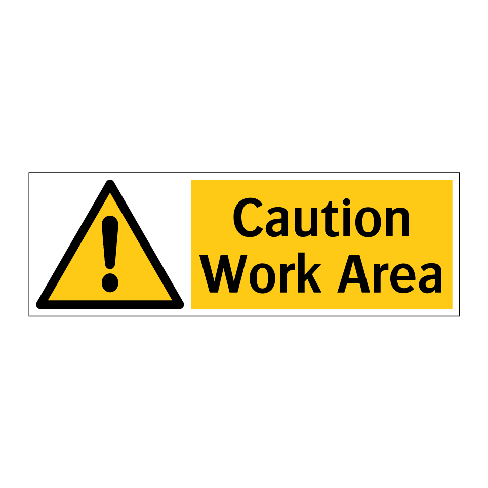 Caution Work Area