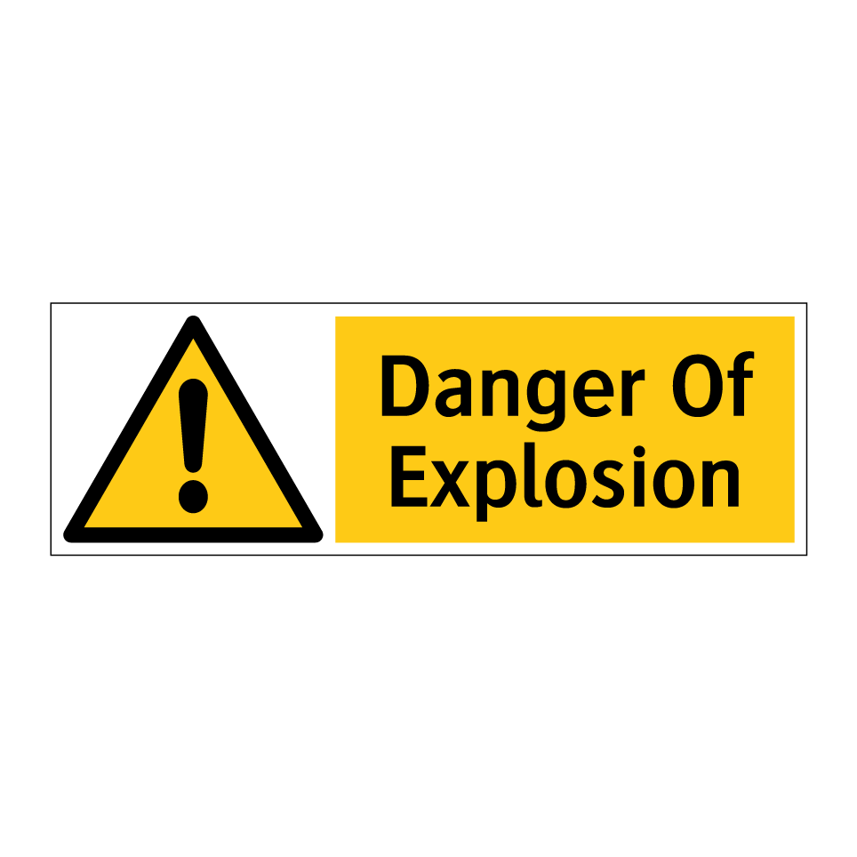 Danger Of Explosion