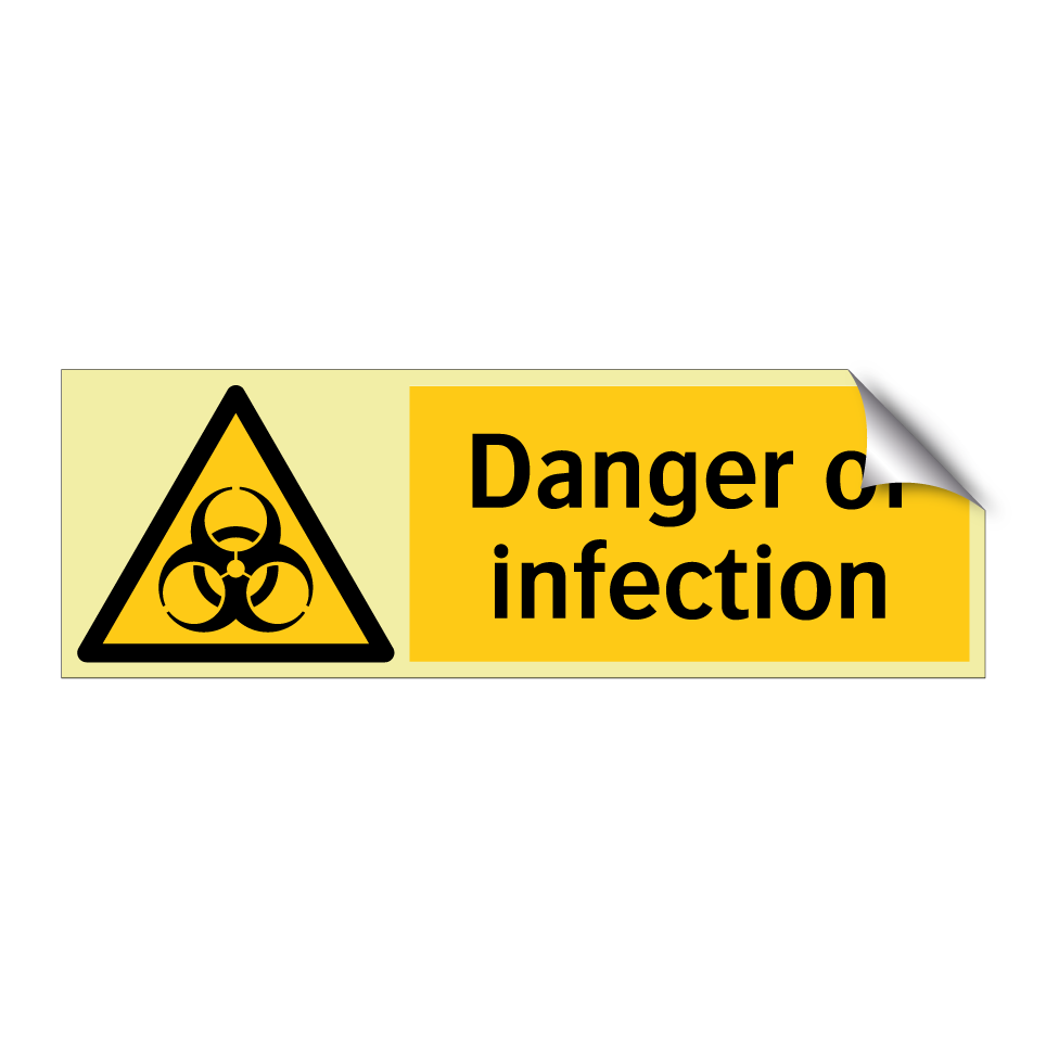 Danger of infection
