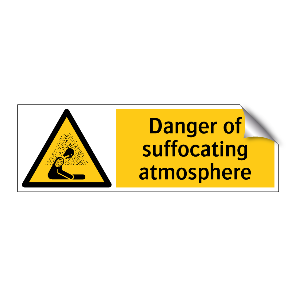 Danger of suffocating atmosphere