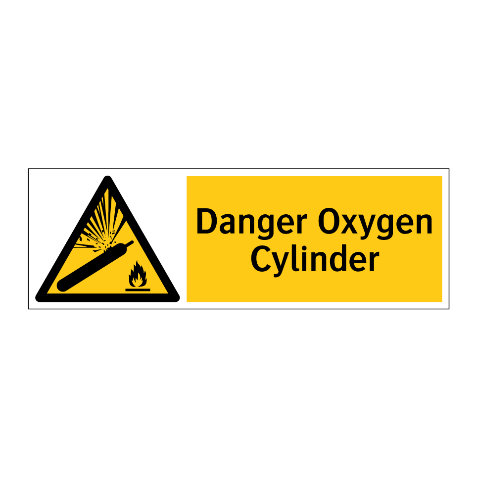 Danger Oxygen Cylinder