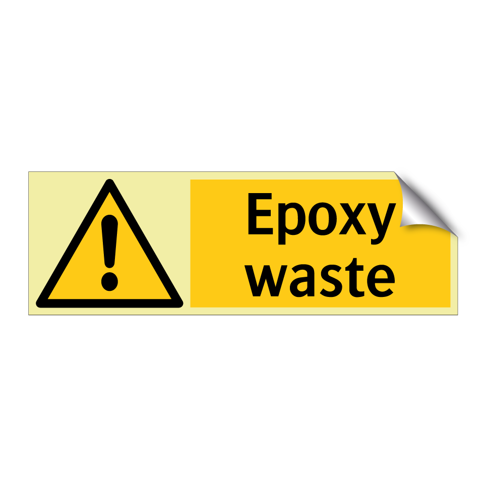 Epoxy waste