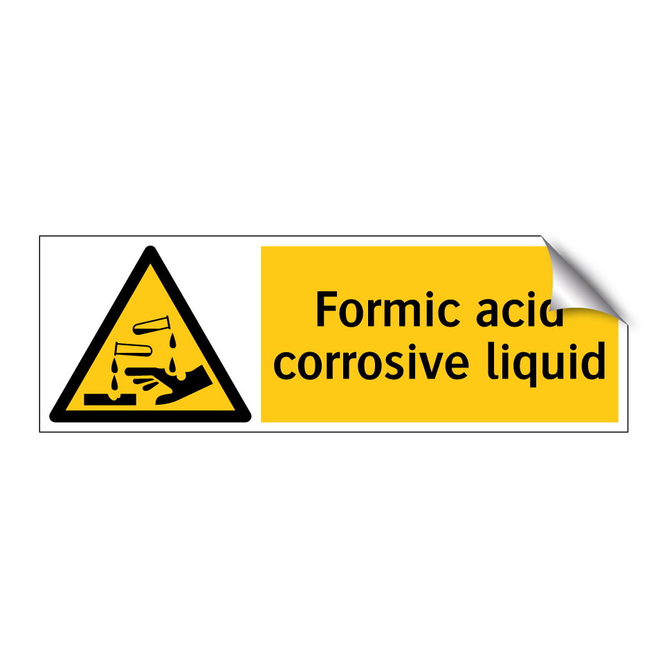 Formic acid corrosive liquid