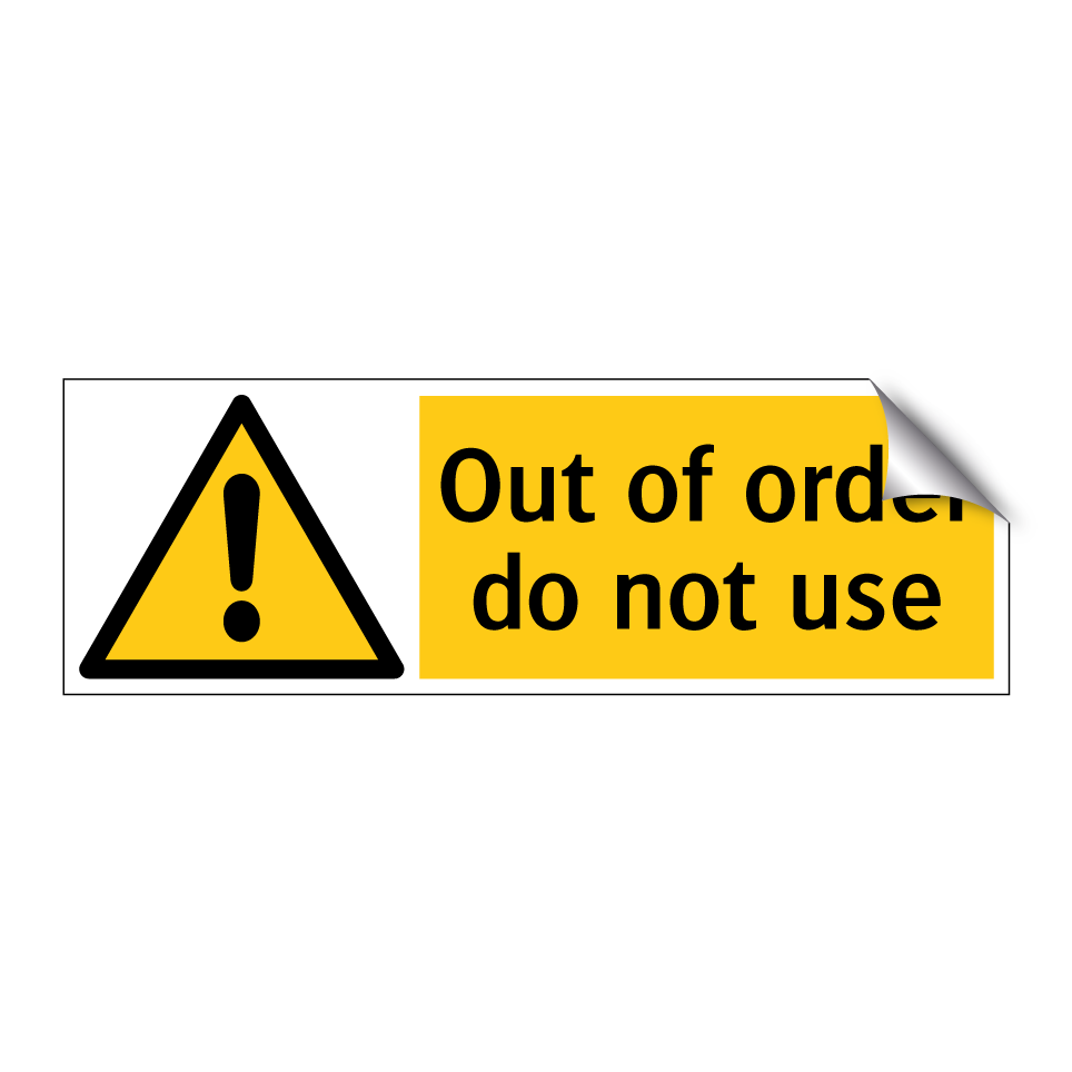 Out of order do not use