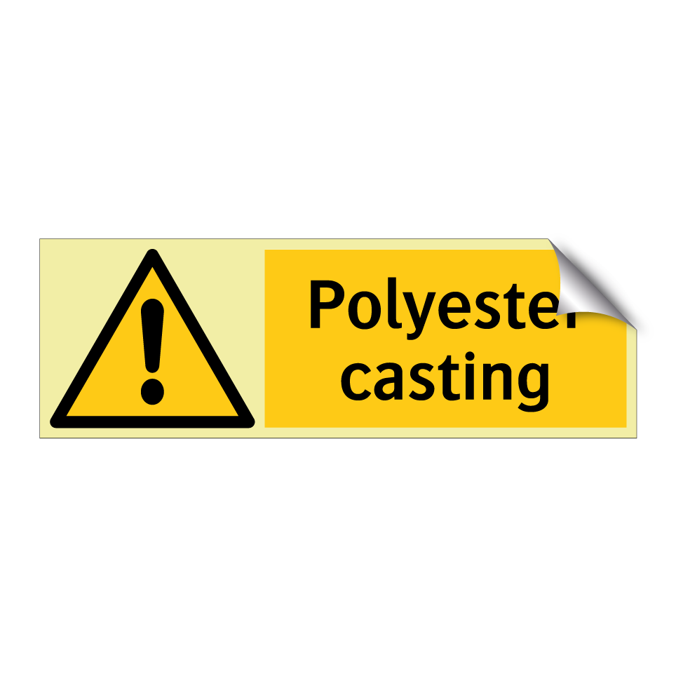 Polyester casting