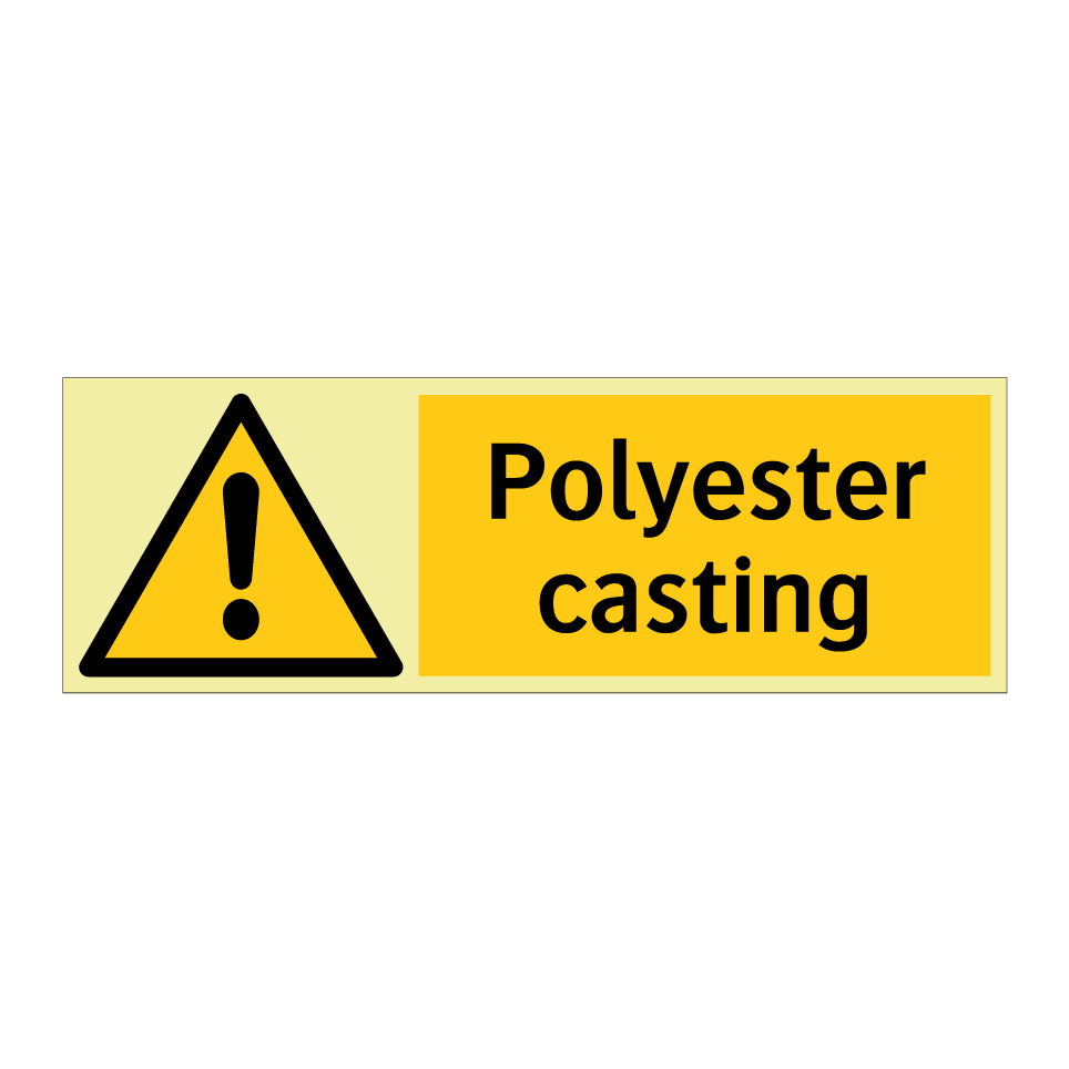 Polyester casting