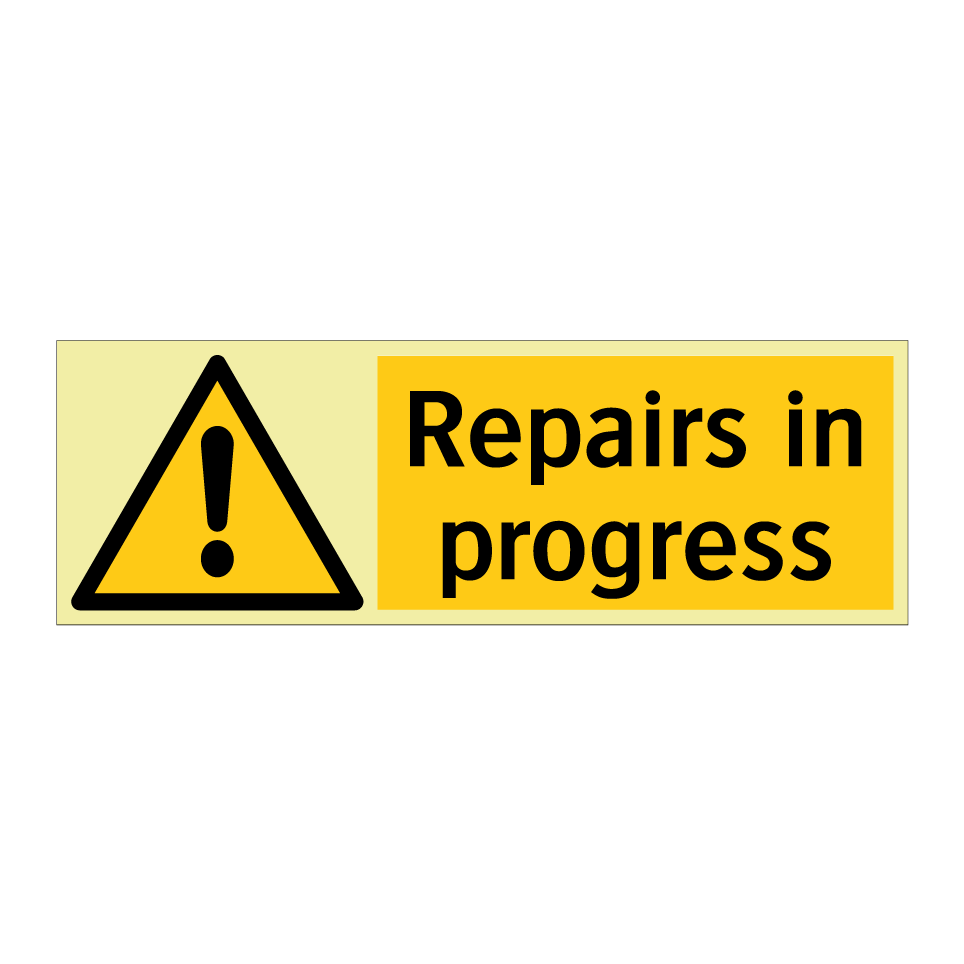 Repairs in progress