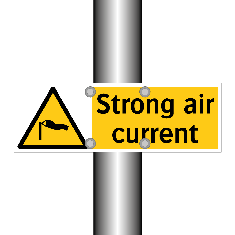 Strong air current