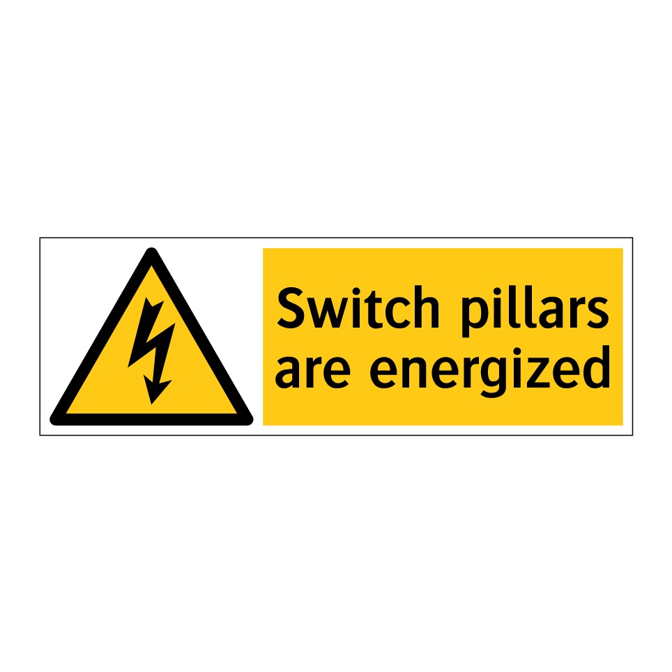 Switch pillars are energized