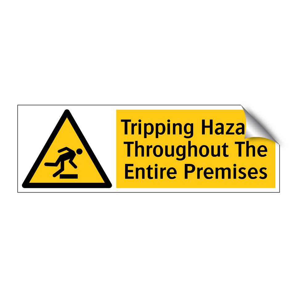 Tripping Hazard! Throughout The Entire Premises