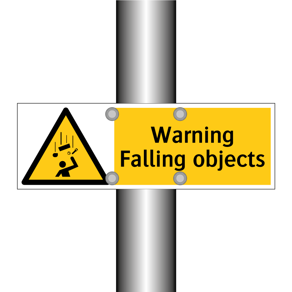 Warning Falling objects