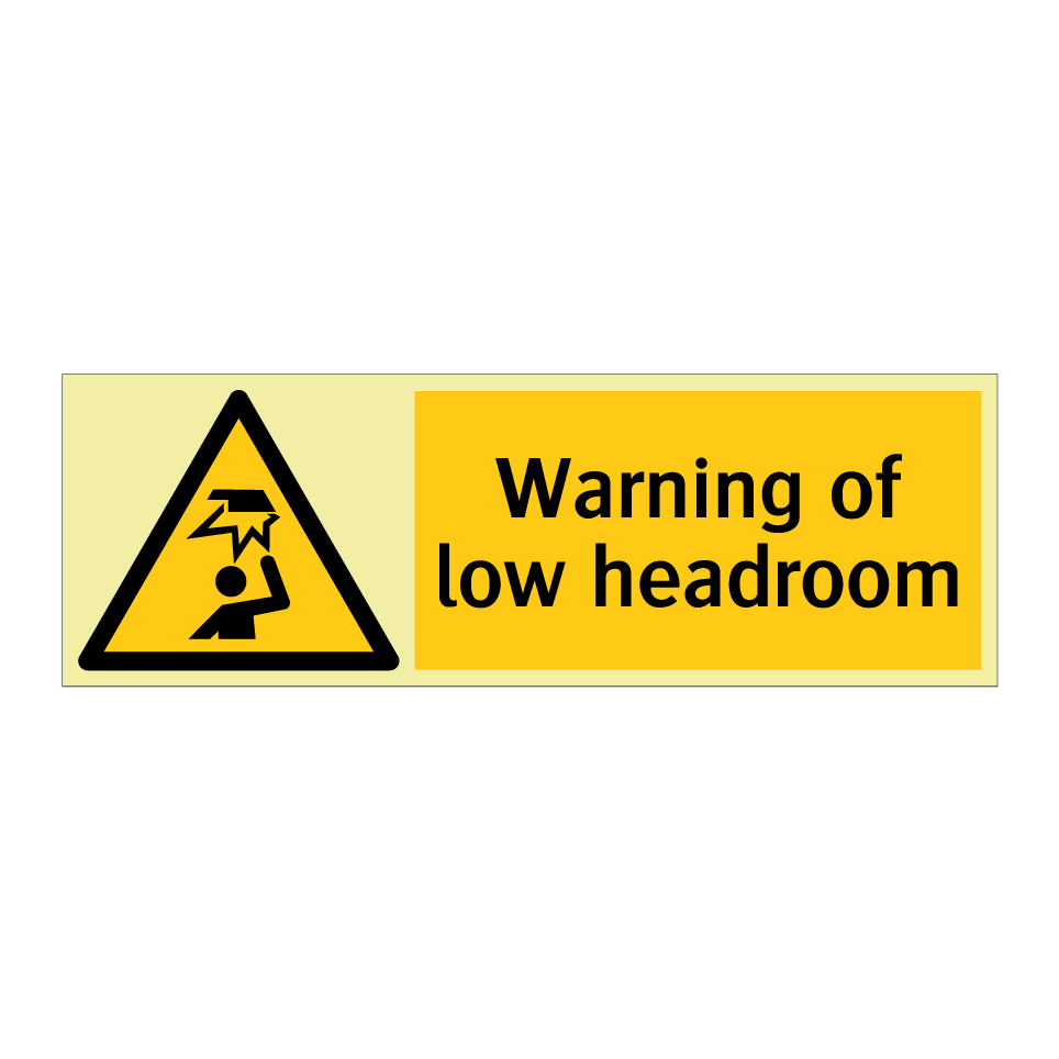 Warning of low headroom